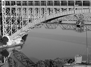 Henry Hudson Bridge Calm #2