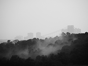 Geo Washington Bridge and Fog #3